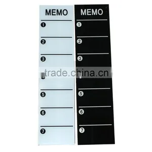 Glass Magnetic Writing Board Weekly Planner thumbnail-1