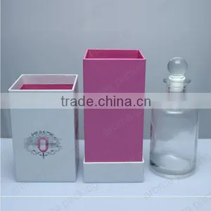 OEM Custom Design Accept Glass Reed Diffuser Bottle With Luxury White Packing Box thumbnail-4