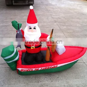 Santa Claus Figuries Inflatable 2012 thumbnail-6