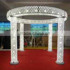 2015 Elegant New Lighted Wedding Columns/tall Roman Pillar for Wedding Decoration Chic Pillar of Wedding Centerpiece thumbnail-1