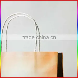 Custom Branded Cosmetics Paper Packing Bag With Rope thumbnail-2