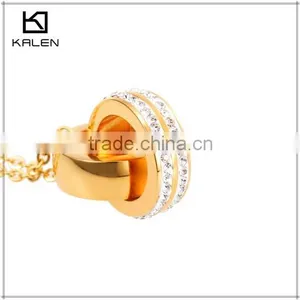 Golden Circle Pendant Charms Meaning thumbnail-2