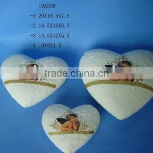 Christmas Terracotta Heart Decoration thumbnail-1