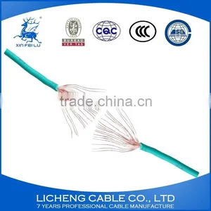 Hot Sale China Manufacturer Green House Wiring Copper Core PVC Insulated Flexible Wire and Cable -BVR(4mm2) thumbnail-1