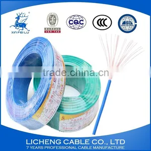 Hot Sale China Manufacturer Blue House Wiring Copper Core PVC Insulated Flexible Wire and Cable -BVR(16mm2) thumbnail-3