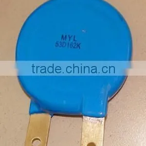 High Voltage Surge Protector Zinc Metal Oxide Varistor Surge Arrestor Surge Absorber 53mm 53D162K Surge Protector Movs thumbnail-1