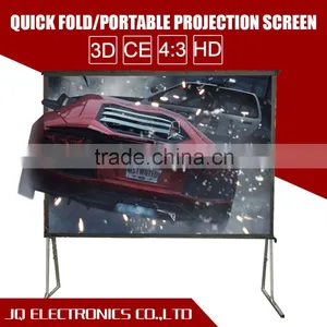 4:3 100 Inch Outdoor Fast Fold View Projector Screen/fast Folding Projector Screen thumbnail-5