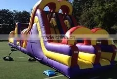 Inflatable Slide With Obstacles JFOC-306 thumbnail-2