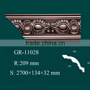 High Density Architectural PU Decorative Corner Moulding thumbnail-3