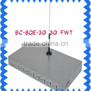 SC-8QS-3G 3G FWT 8 Ports , Analog GSM Fixed Wireless Terminal, 8 Ports Analog GSM Gateway thumbnail-2