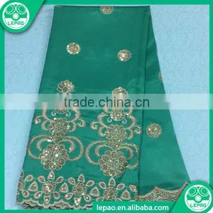 High Quality African Lace Fabrics,african Raw Silk George Lace Fabrics thumbnail-5