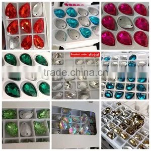 Top Selling Attractive Style Crystal Rhinestone Sewing Stones on Clothes thumbnail-1