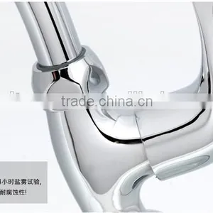 China Factory Long Neck Kitchen Faucet, European Style Chrome Brass Kitchen Faucet thumbnail-4