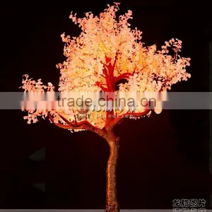 Unique 5m RGB Ginkgo Leaf Large Projection Led Tree thumbnail-5