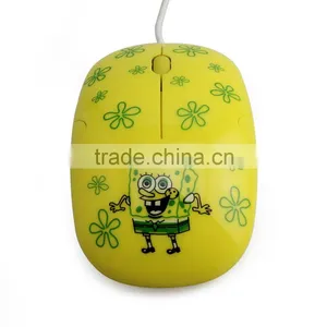 Cute Kawaii Despicable Me Computer Laptop Wired Mouse Ultra-thin 2.4Ghz Mouse thumbnail-1