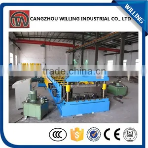 Automatic Steel Colored Steel Floor Decking Machine for Sale thumbnail-6