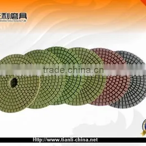 4" Floor Pad/ Granite Resin Polishing Pad /granite Pad/marble Pad thumbnail-1