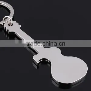 Wholesale Metal Guitar Key Chains on Sale Guitar Key Rings/Metal Guitar Bottle Opener thumbnail-6