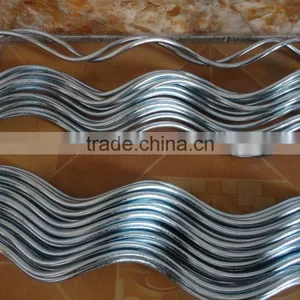 Galvanized Tomato Spiral Wire Total Length 1.7M/ Rough Surface Tomato Shelves/ Smooth Surface Garden Support Wire thumbnail-1