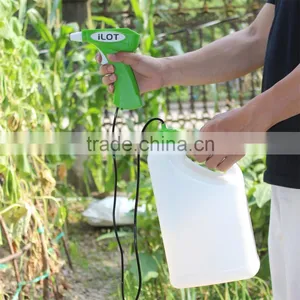 ILOT Multi-fuctional Battery Operated Detergent Trigger Sprayer With 1L Bottle thumbnail-5