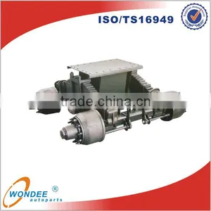 China Steel 28T Hot Sale Trailer Truck Bogie thumbnail-1