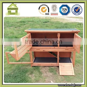 SDR020 Commercial Luxury Rabbit Cage Wooden Rabbit Cage With Hay Rack thumbnail-5