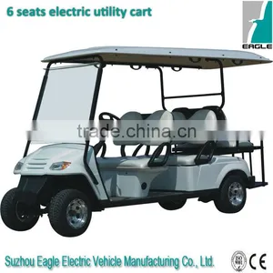 China 4 Wheel Drive Electric Golf Cart With Rear Seats thumbnail-1