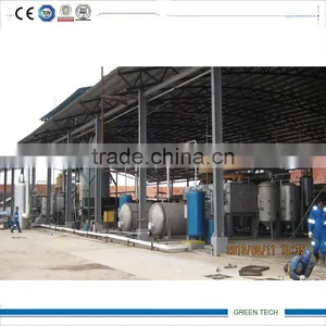 Negative Pressure Distillation Waste Oil Recycling Plant to Base Oil thumbnail-6