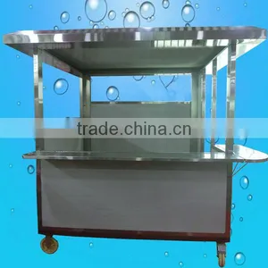 Hot Sale Stainess Steel Food Cart, Customized Food Selling Cart, Food Carts for Sale FC3 thumbnail-1