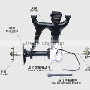 ATV Rear Axle Assembly,Used on HISUN HS450ATV thumbnail-1