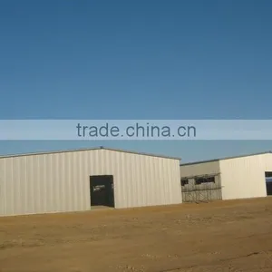 Professional Manufacture Sandwich Panel Steel Frame Prefabricated Warehouse thumbnail-5