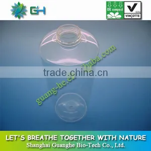 1L Crystal Water Bottle 100%biodegradable Clearlynon-toxic PLA Bottles With Lid for Shampoo/cosmetics thumbnail-1