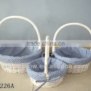 3pcs Round Empty Knitting Gift Baskets thumbnail-1