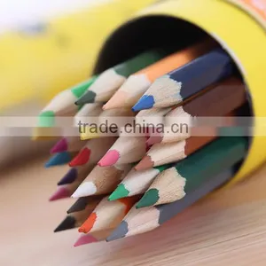 Factory Wholesale Mr. Cuya 7 Inch 18 Colors Break Resistance Colored Pencil Set thumbnail-2