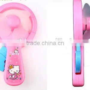 Cheap Plastic Mini Handy Dynamo Fan for Kids in Summer thumbnail-1