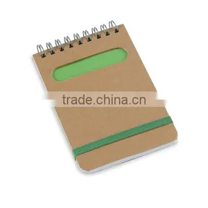 Fashion Hardcover Round Spine Notebook With Elastic Closure thumbnail-3