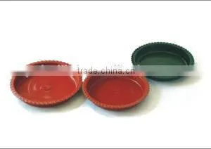 Round Plastic Flower Pot - Saucer KLDH-220 thumbnail-1