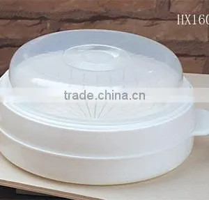 Microwave Safe Set Round L Steam Plastic Bowl thumbnail-1