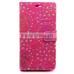Hot Selling PU Leather Phone Case Peacock Pattern Case Flip Leather Case for Wiko Rainbow thumbnail-5