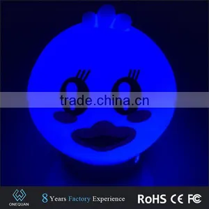 2016 Outdoor Portable Cute Duck Shape Bluetooth Speaker With Smart Lamp thumbnail-1