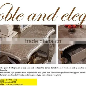Modern Stylish Stainless Steel Center Coffee Table for Modern Furniture B109 thumbnail-3