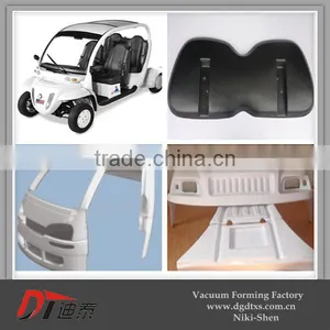 OEM Yellow Plastic Door for Battery Car by Vacuum Forming thumbnail-5