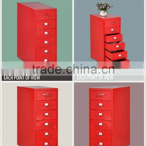 Steelite Supply Cold Rolled Steel File Cabinet Lock Movable Metal Drawer Cabinet thumbnail-1