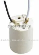E14 Edison Screw European Porcelain Lamp Holder thumbnail-1