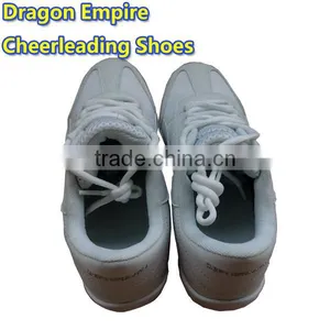 Pure White Unisex Cheerleading Dance Shoes Soft Durable Sole Athletic Training Dancing Shoes thumbnail-4