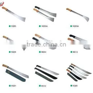 Year End Promotion Brown Wooden Handle Machete Made in China thumbnail-6