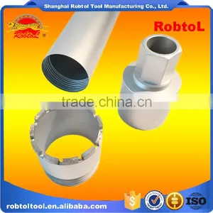 4" Three Section Concrete Diamond Core Drill Bits Hole Saw Masonry Asphalt Cement Brick Block thumbnail-3