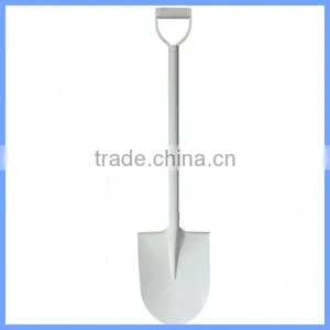 White Milk Color S-503Y Steel Shovels for Africa Market thumbnail-1