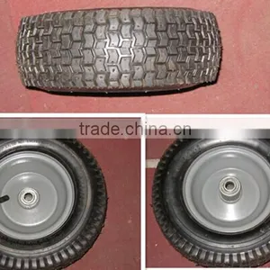 Hand Trolly Hand Truck 5.00-6 Penumatic Rubber Wheel thumbnail-1
