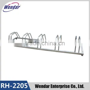 High Quality 5 Bike Standing Rack In Public , Galvanized Bicycle Parking Stand, Bike Bicycle Floor Parking Rack Storage Stand thumbnail-1